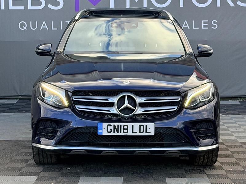 Used Mercedes GLC350 AMG line 2018 Blue Estate