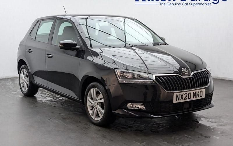 Black Used 2020 Skoda Fabia SE Hatchback | £9,050 (Good price) - Image 1/4