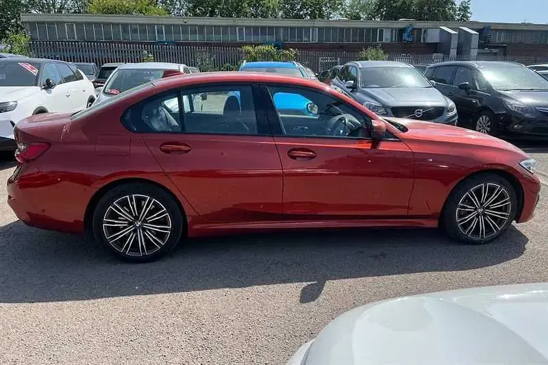 Used BMW 330e M Sport 2020 Orange Sedan