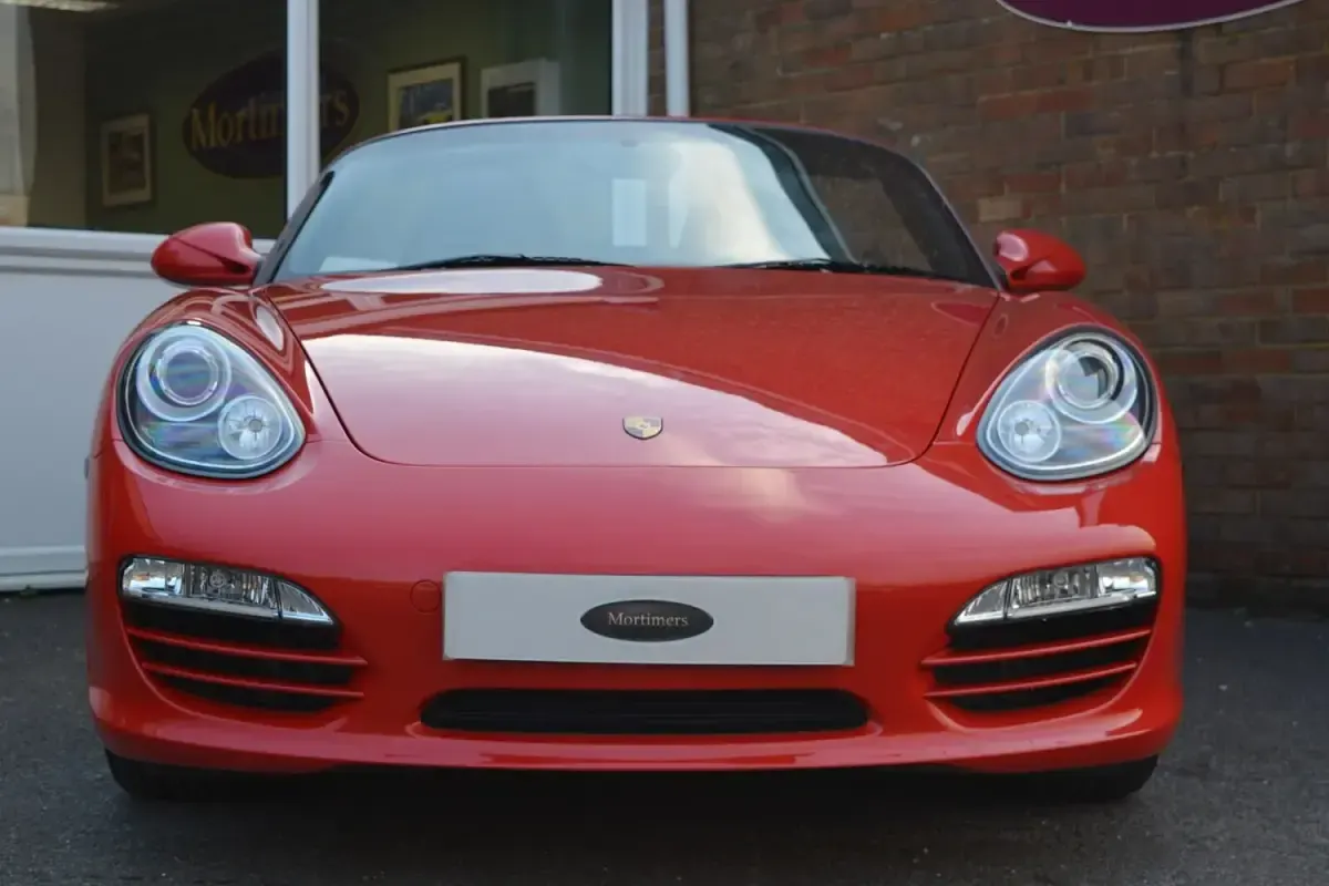 Used Porsche Boxster 255 HP (187 kW) 2010 Red Cabriolet