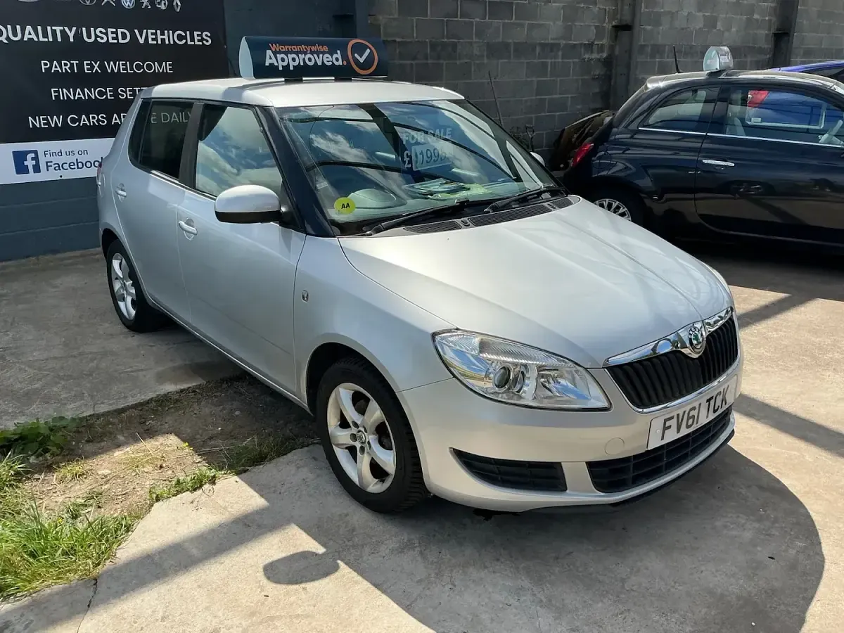 Used Skoda Fabia SE 2011 Silver Hatchback