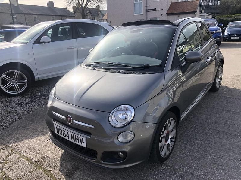 Used Fiat 500C S 69 HP (50 kW) 2015 Grey Cabriolet
