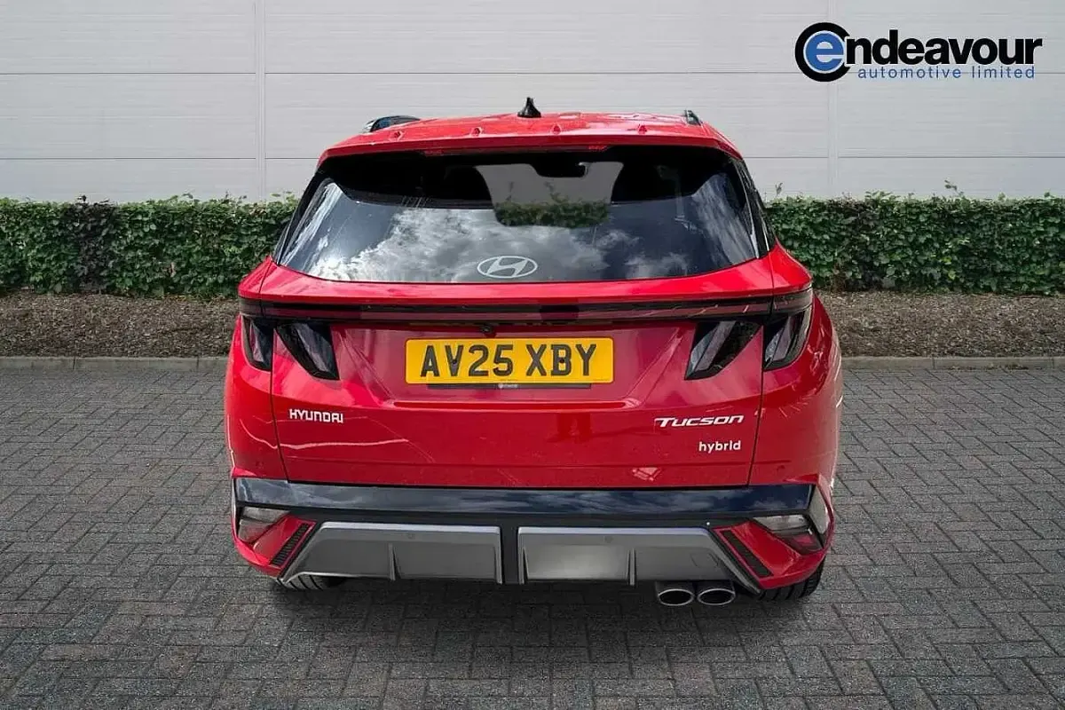 Used Hyundai Tucson N Line 215 HP (158 kW) 2025 Red SUV