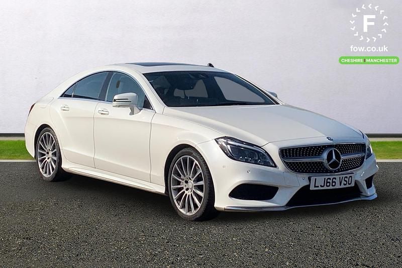 Used Mercedes CLS350 AMG Line Premium Plus 258 HP (189 kW) 2016 White Coupe