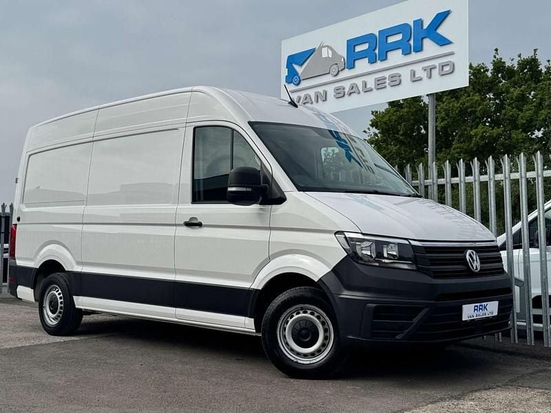 White Used 2022 VW Crafter Trendline Van | £17,290 (Good price) - Image 1/3