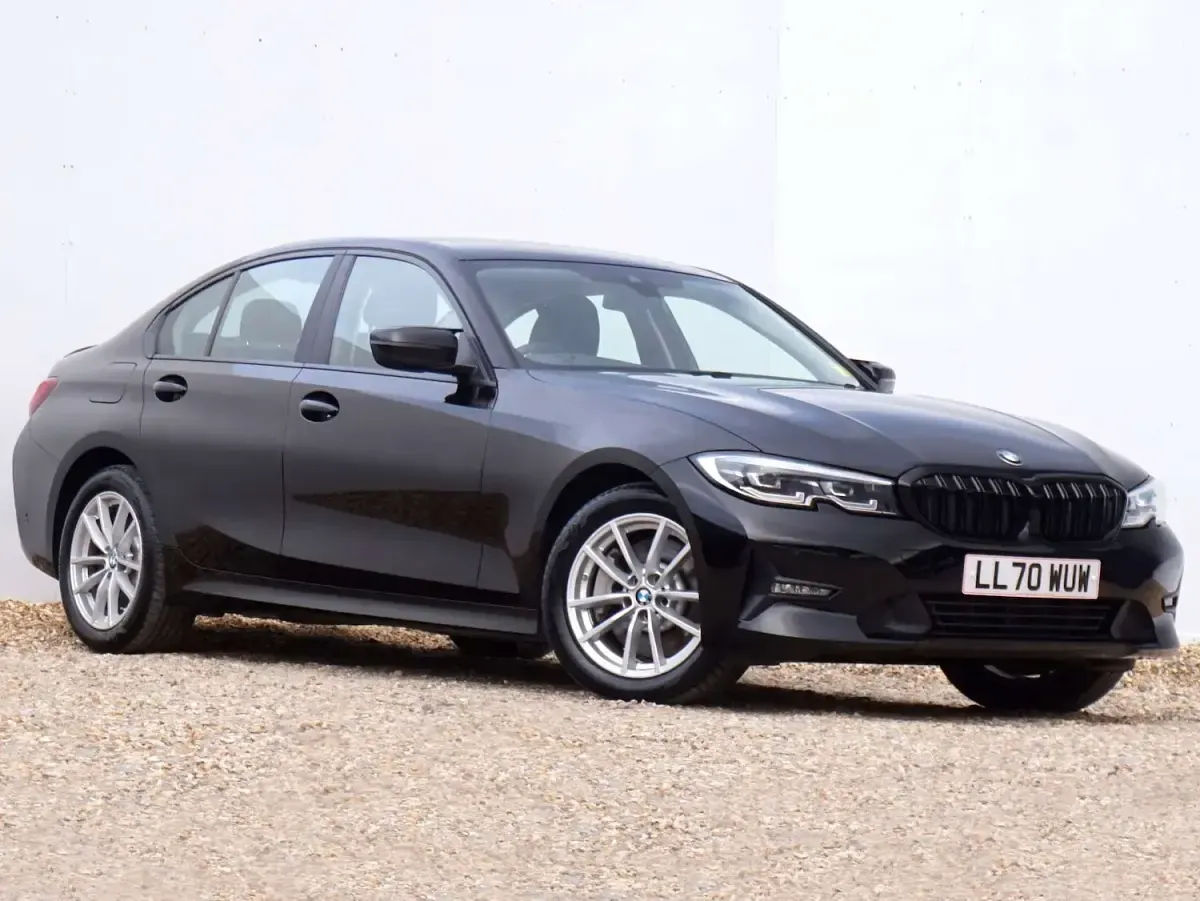 Used BMW 330e Sport Line 2020 Black Sedan