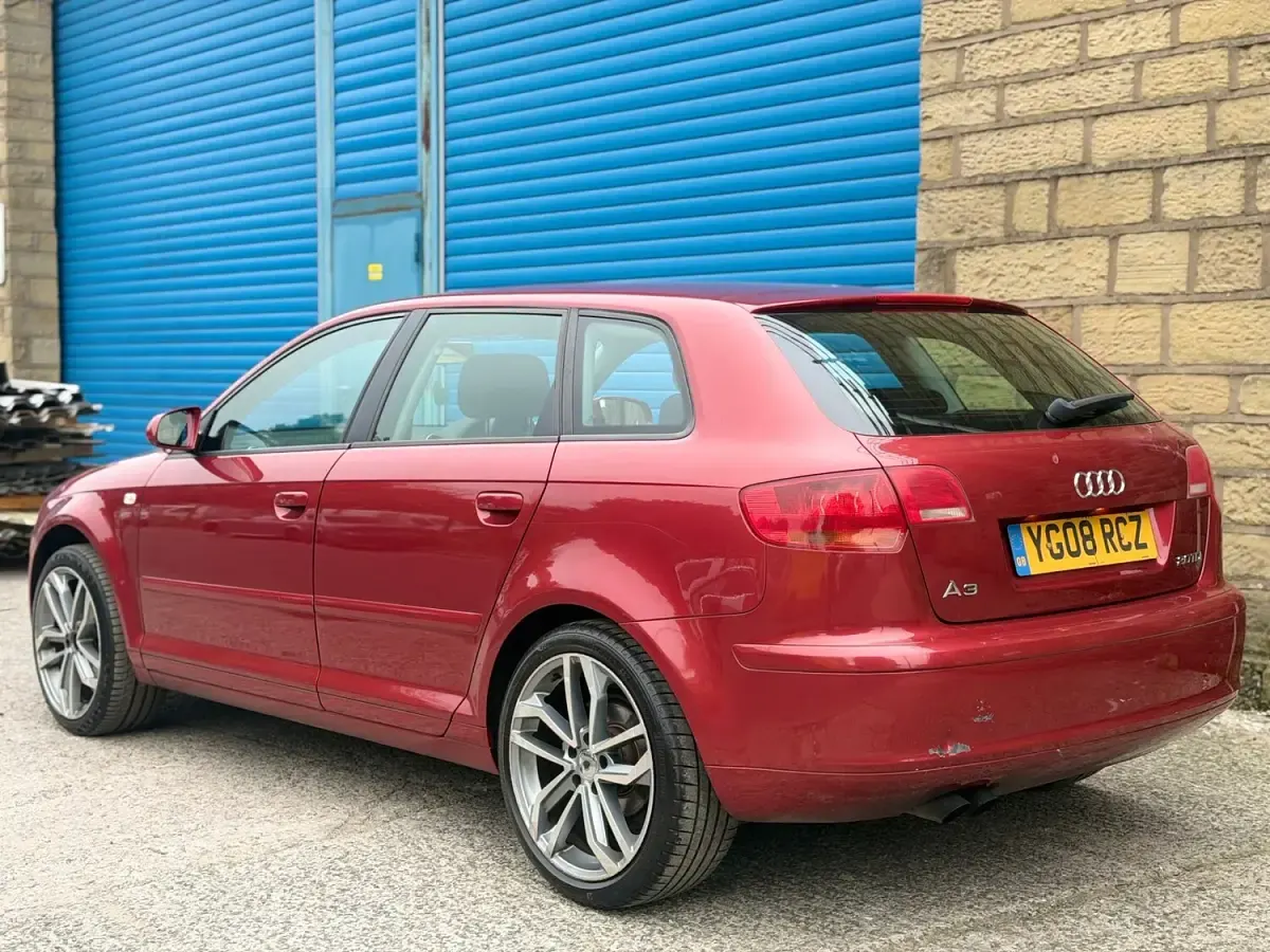 Used Audi A3 Performance 2008 Red Hatchback