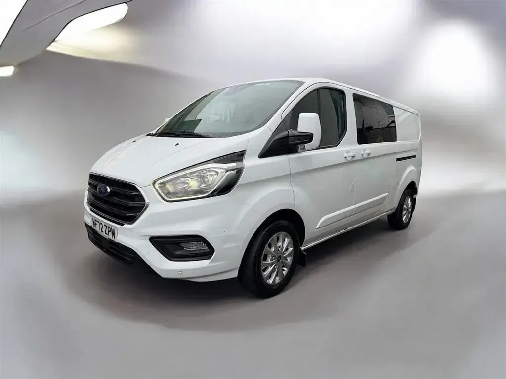 Used Ford Transit Custom Limited 130 HP (95 kW) 2022 White Van