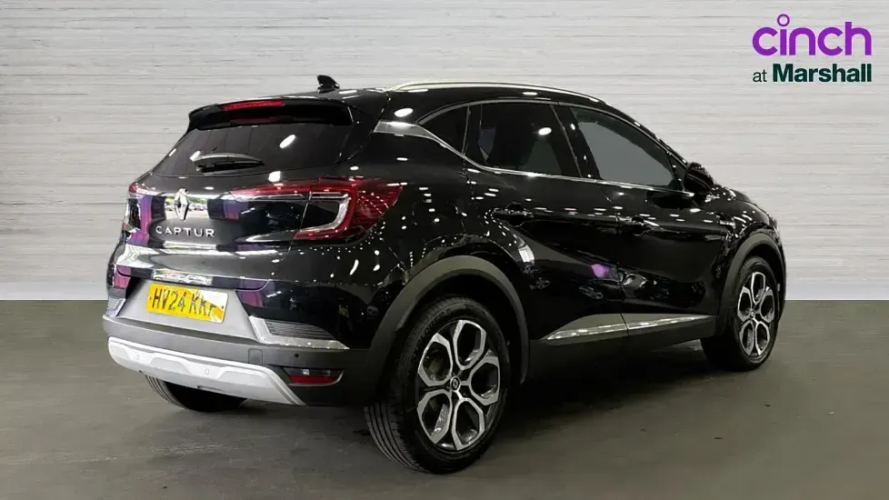 Used Renault Captur Techno 91 HP (66 kW) 2024 Black SUV