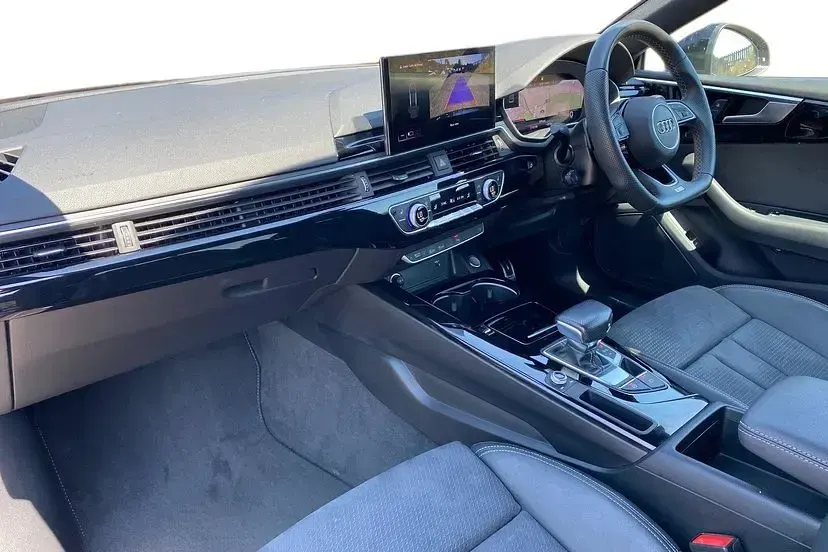 Used Audi A5 Black Edition 150 HP (110 kW) 2023 Daytona grey Coupe