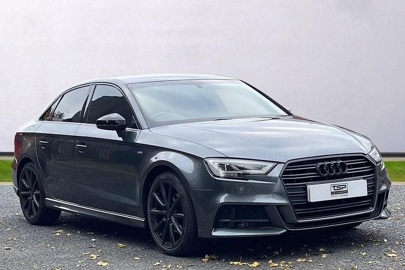 Grey Used 2018 Audi A3 Black Edition Sedan | £14,495 (Fair price) - Image 1/4