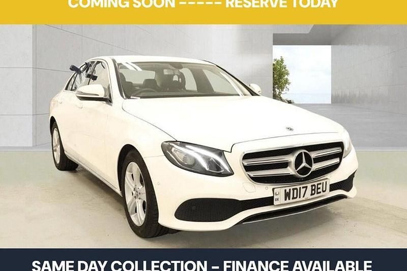 Used Mercedes E220 SE 194 HP (142 kW) 2017 White Sedan