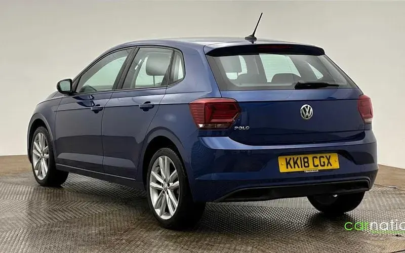 Used VW Polo SEL 116 HP (85 kW) 2018 Blue Hatchback