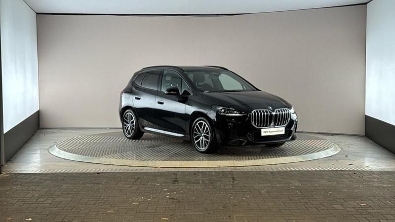 Black Used 2022 BMW 230e Active Tourer M Sport MPV | £22,000 - Image 1/4