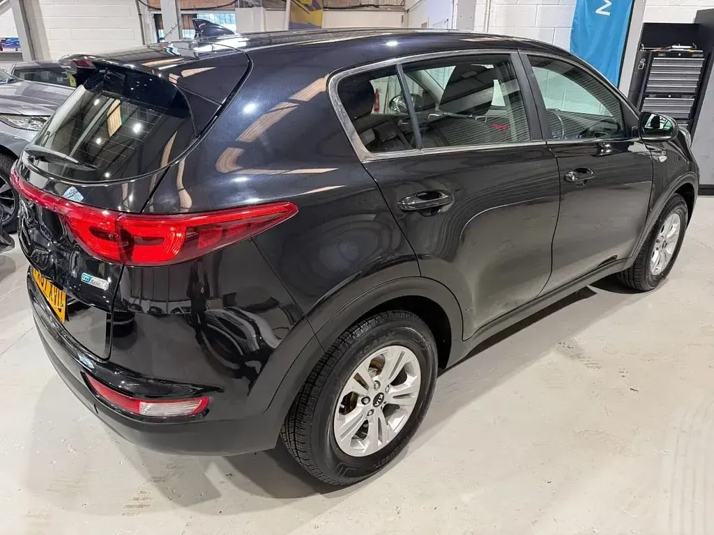 Used Kia Sportage 130 HP (95 kW) 2017 Black SUV