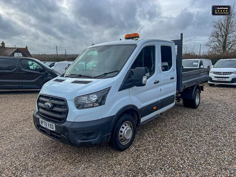 Used Ford Transit 130 HP (95 kW) 2021 White Cabriolet