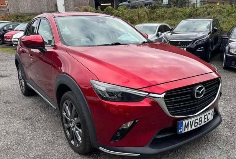 Red Used 2018 Mazda CX-3 Inclusive SUV | £9,995 (A bit pricey) - Image 1/4
