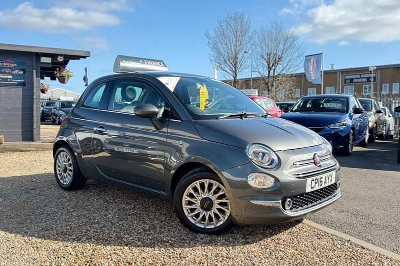 Used Fiat 500 Lounge 69 HP (50 kW) 2016 Grey Hatchback