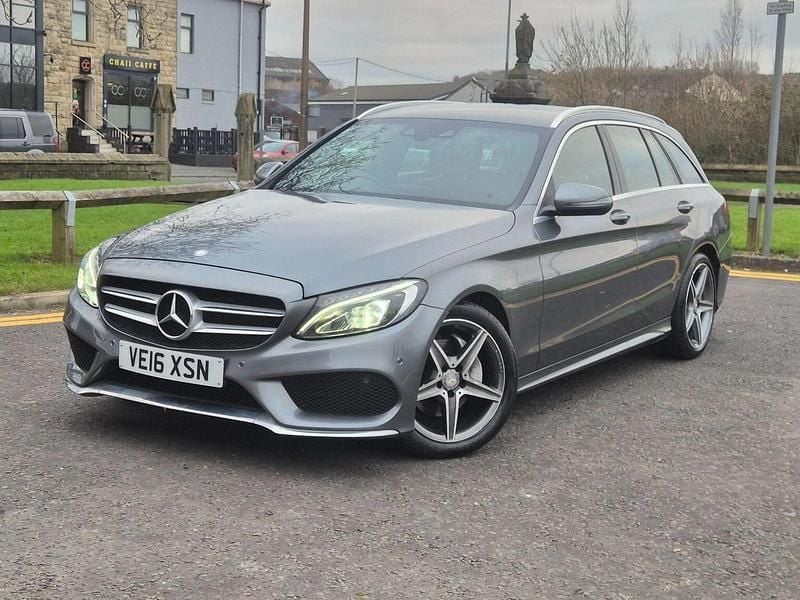 Used Mercedes C220 AMG line 2016 Grey Estate