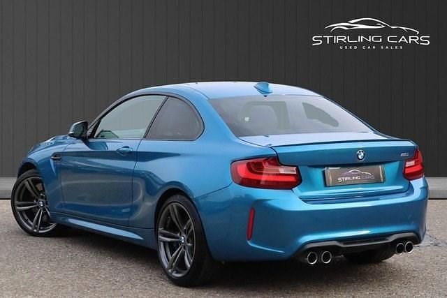 Begagnad BMW M2 Performance 370 HK (272 kW) 2016 Blå Sportkupé