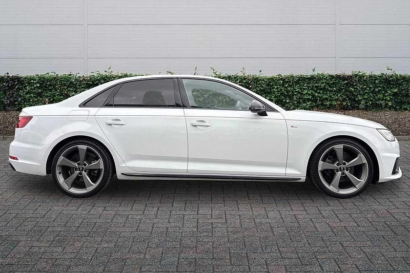 Used Audi A4 Black Edition 2019 White Sedan