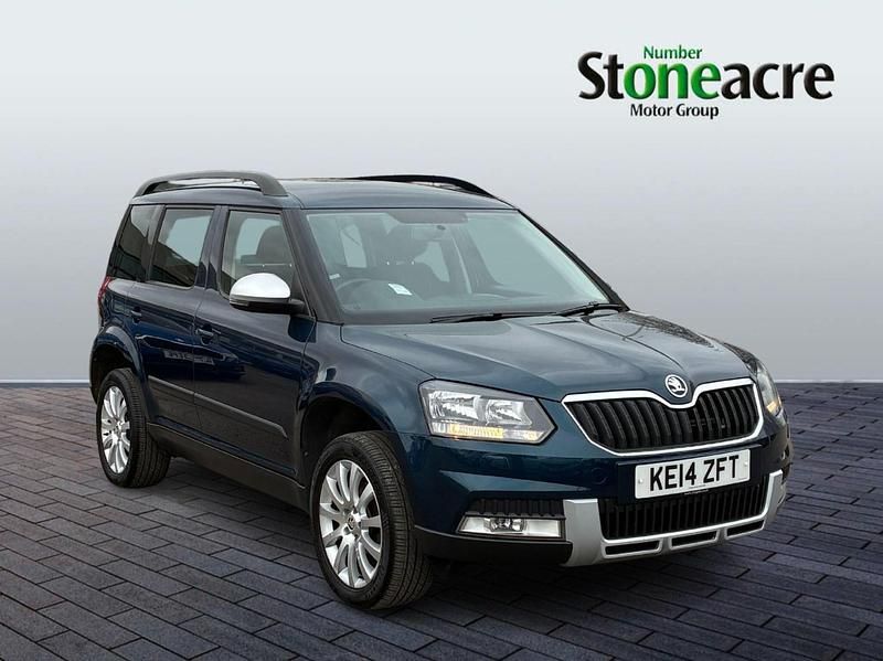 Used Skoda Yeti SE 140 HP (102 kW) 2014 Blue SUV
