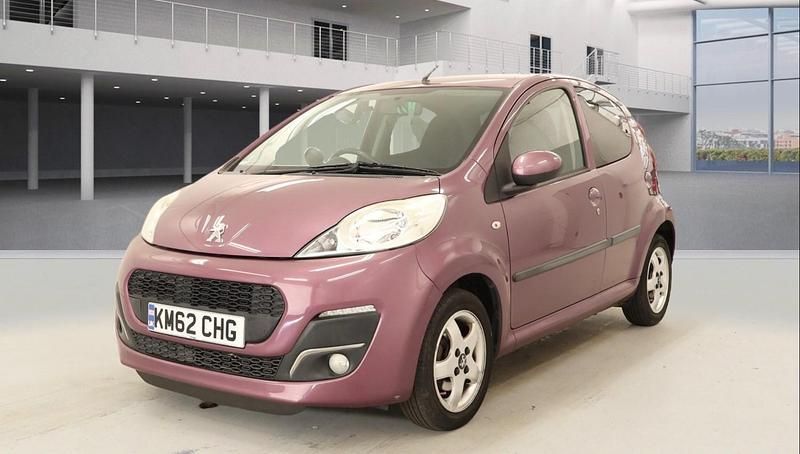 Used Peugeot 107 Allure 68 HP (50 kW) 2012 Purple Hatchback