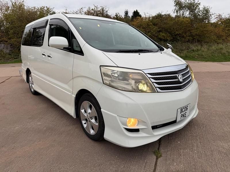 White Used 2024 Toyota Alphard MPV | £18,950 (Expensive) - Image 1/4