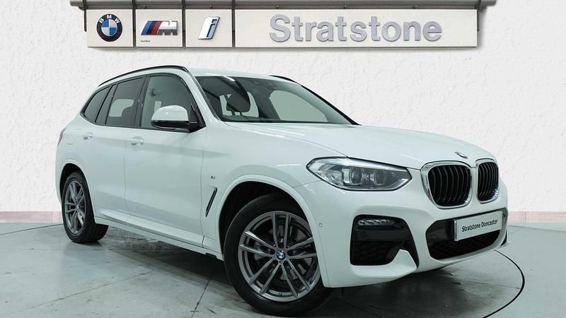 White Used 2021 BMW X3 M Sport SUV | £28,431 (Good price) - Image 1/3
