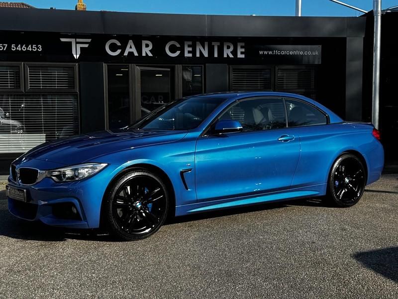 Usado BMW 420 M Sport 2016 Azul Cabrios