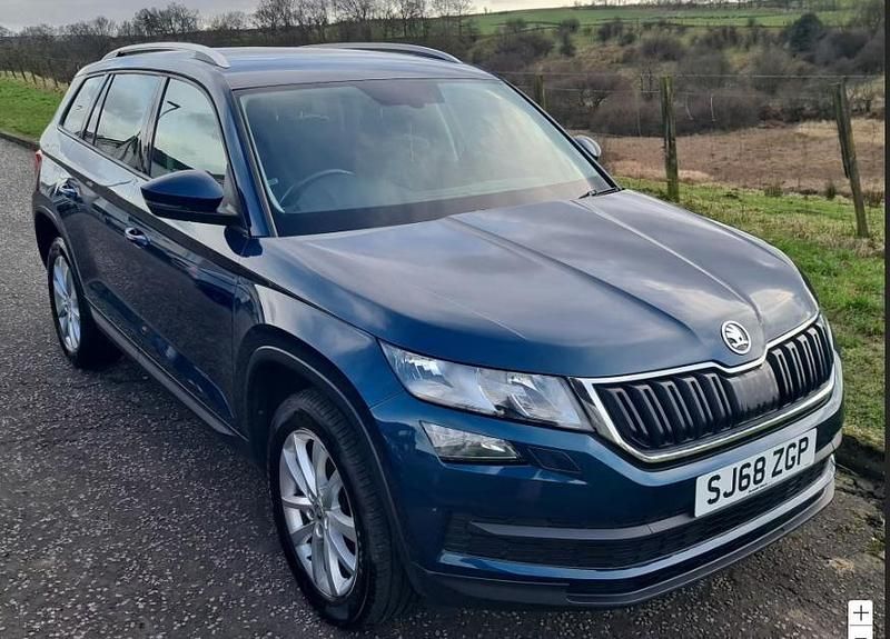 Used Skoda Kodiaq SE 2018 Blue SUV