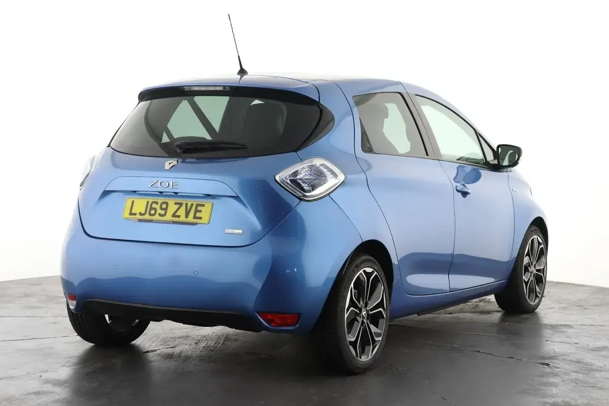 Used Renault Zoe Version S 80 kW (109 HP) 2019 Blue Hatchback