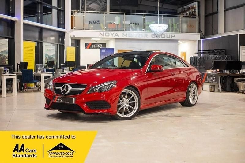 Used Mercedes E400 AMG 333 HP (244 kW) 2014 Red Coupe