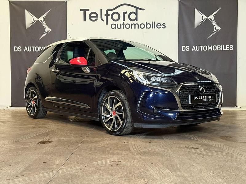 Blue Used 2017 DS Automobiles DS3 Hatchback | £6,295 (A bit pricey) - Image 1/4