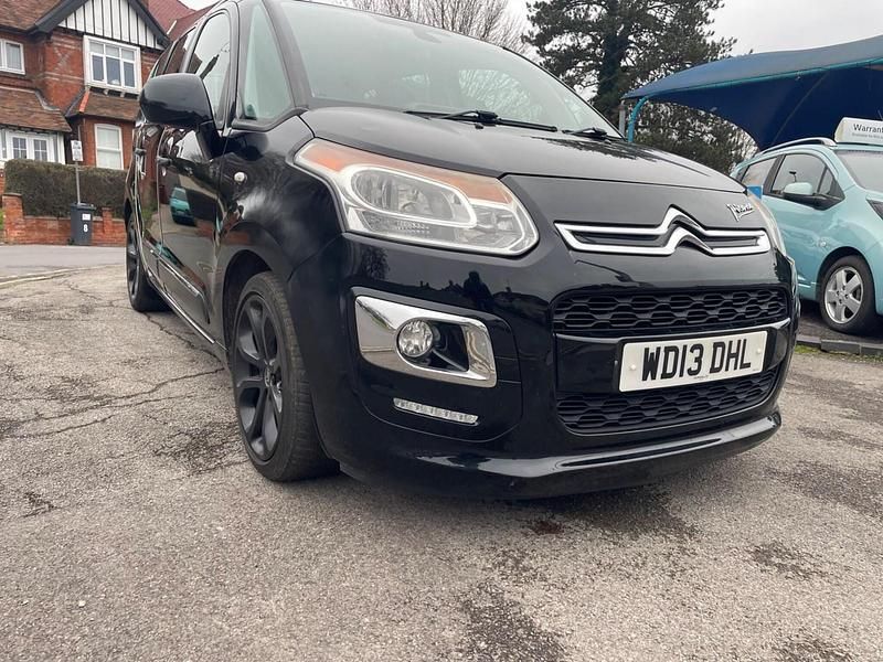 Black Used 2013 Citroën C3 Picasso Exclusive MPV | £3,195 (Good price) - Image 1/4