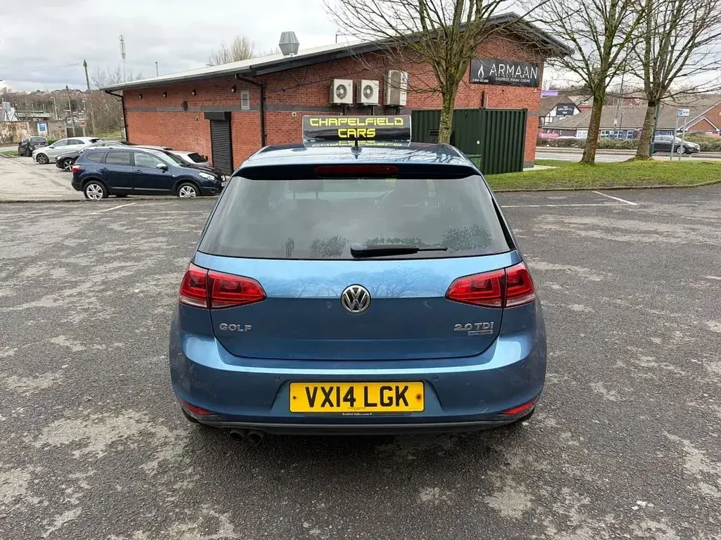 Used VW Golf VII GT 150 HP (110 kW) 2014 Blue Hatchback