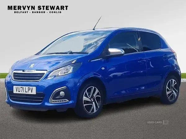 Used Peugeot 108 Collection 2021 Blue Hatchback