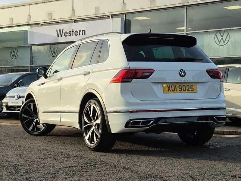 Used VW Tiguan R-line 150 HP (110 kW) 2021 White SUV