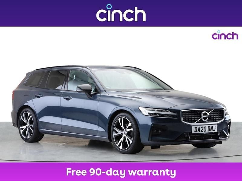 Blue Used 2020 Volvo V60 R-Design Estate | £21,399 (Fair price) - Image 1/3