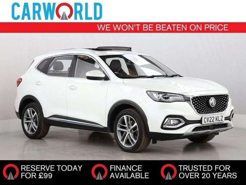 White Used 2022 MG HS Exclusive SUV | £13,990 (Fair price) - Image 1/3