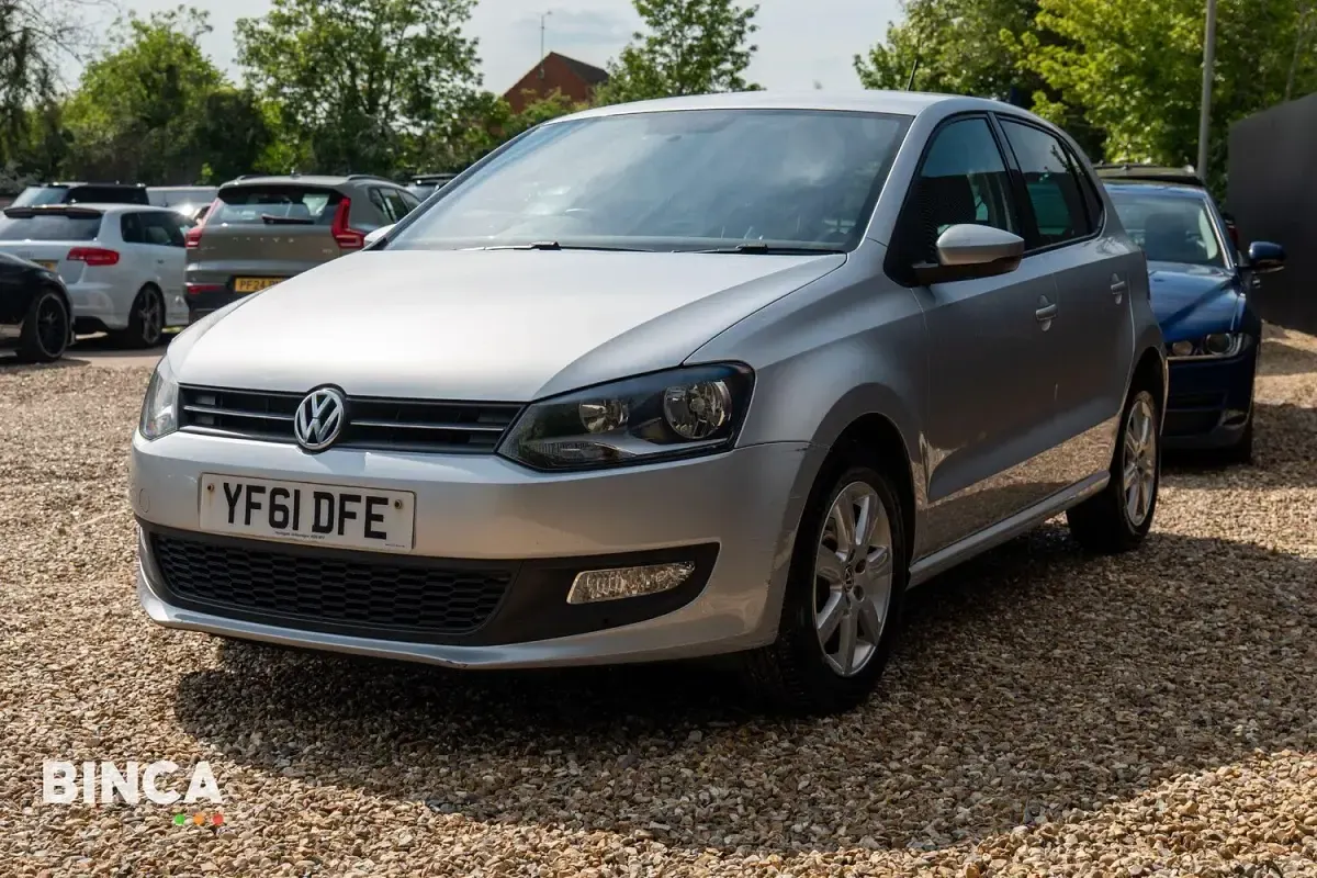 Używany VW Polo Match 85 KM (62 kW) 2011 Srebrny Hatchback
