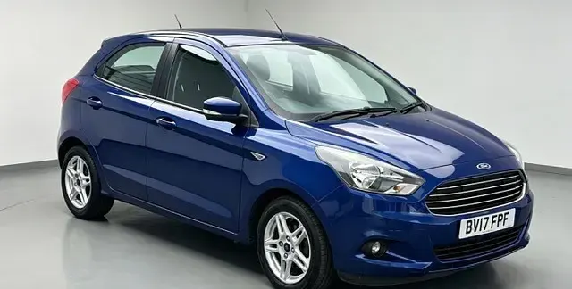 Used Ford Ka Plus Zetec 2017 Blue Hatchback
