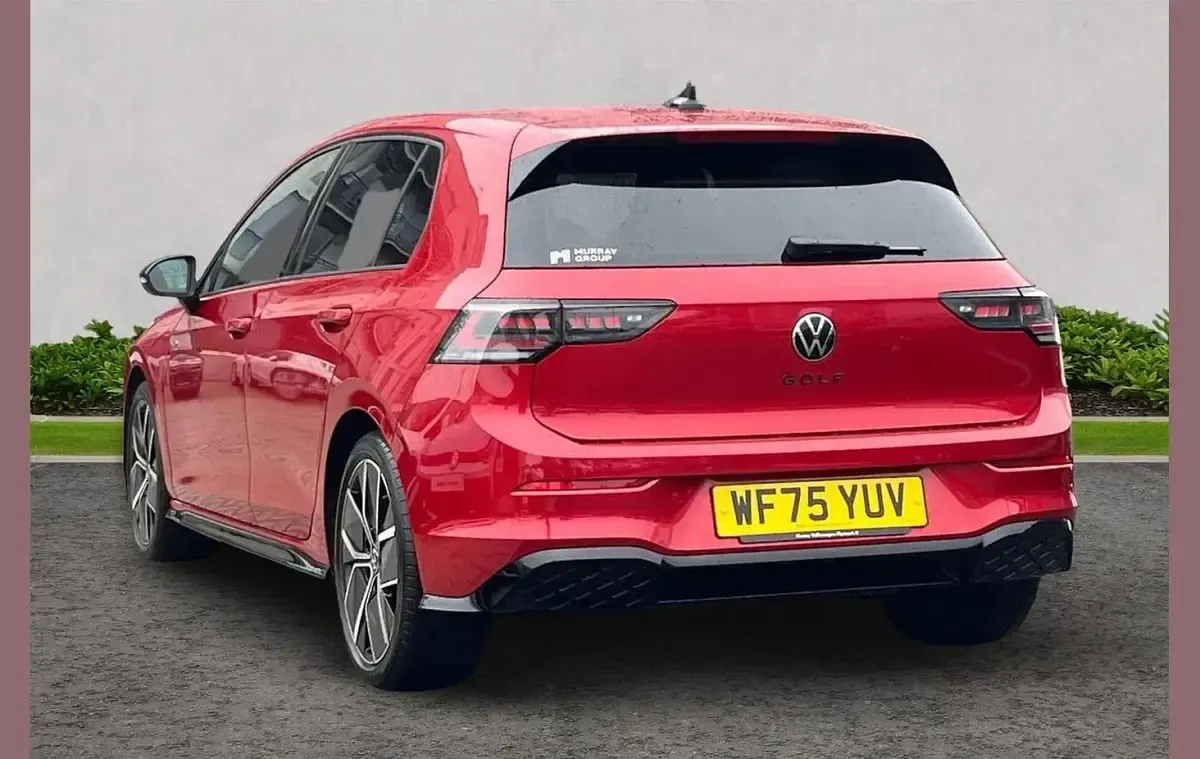 Used VW Golf VIII Black Edition 150 HP (110 kW) 2025 Red Hatchback