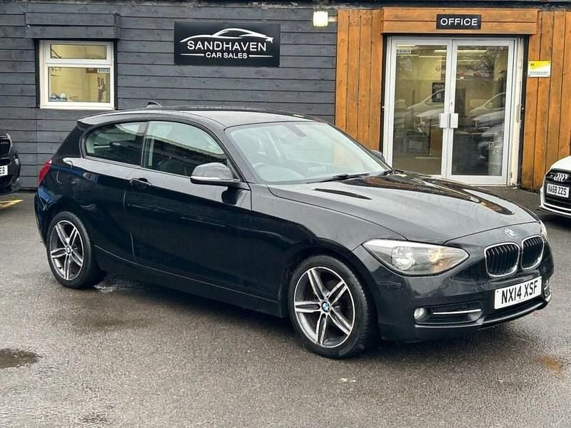 Black Used 2014 BMW 116 Sport Line Hatchback | £3,995 (Fair price) - Image 1/4