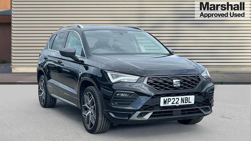 Black magic Used 2022 Seat Ateca FR Sport SUV | £20,296 (Fair price) - Image 1/4