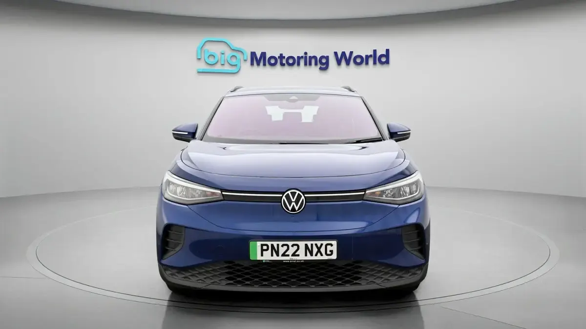 Käytetty VW ID.4 Pro Performance 150 kW (204 HP) 2021 Sininen Katumaasturi