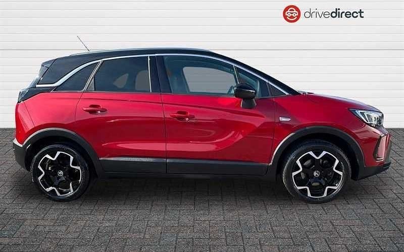 Used Vauxhall Crossland Ultimate 110 HP (80 kW) 2024 Red SUV