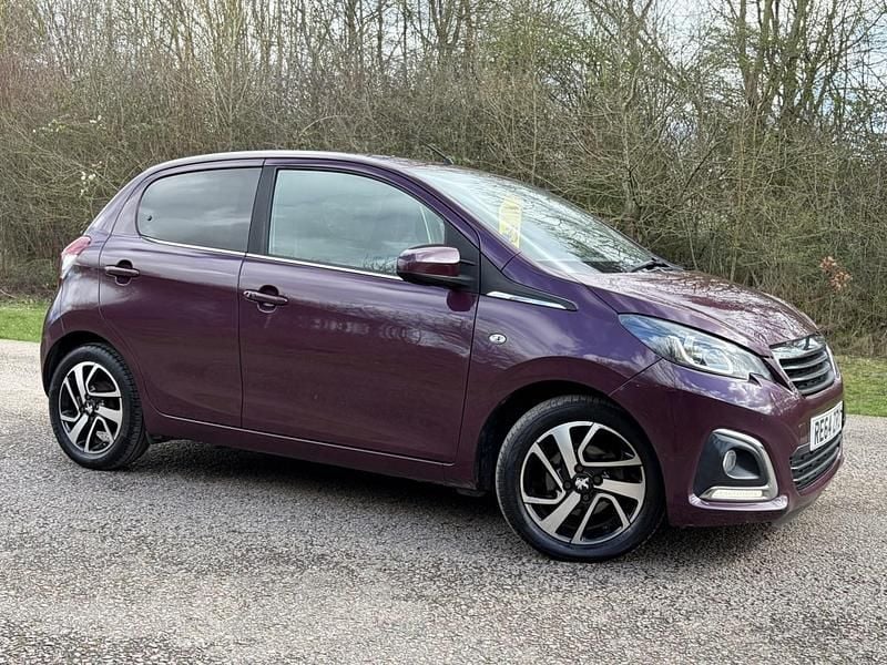 Used Peugeot 108 Allure 82 HP (60 kW) 2014 Mauve/purple Hatchback