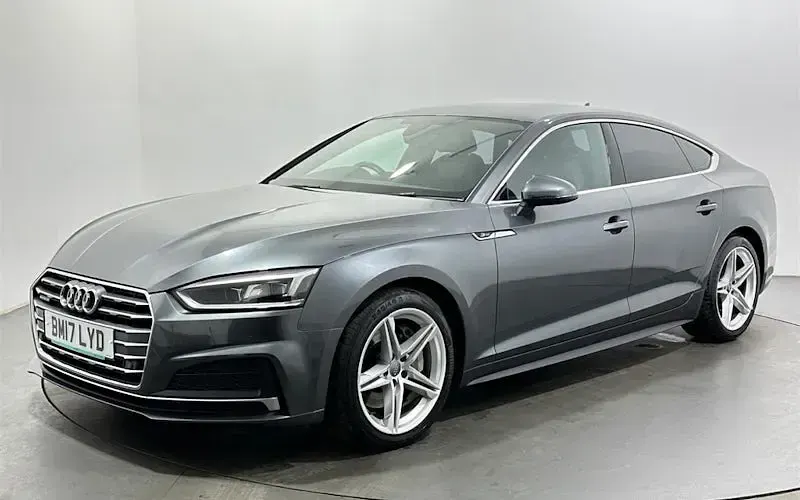 Used Audi A5 Sportback S-Line 252 HP (185 kW) 2017 Grey Hatchback