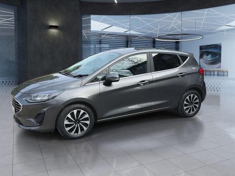 Usado Ford Fiesta Titanium 2022 Cinzento Citadino